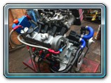 DRW engine stands upright with inverted imp gearbox